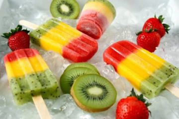 IJsjes van fruit Ice cream